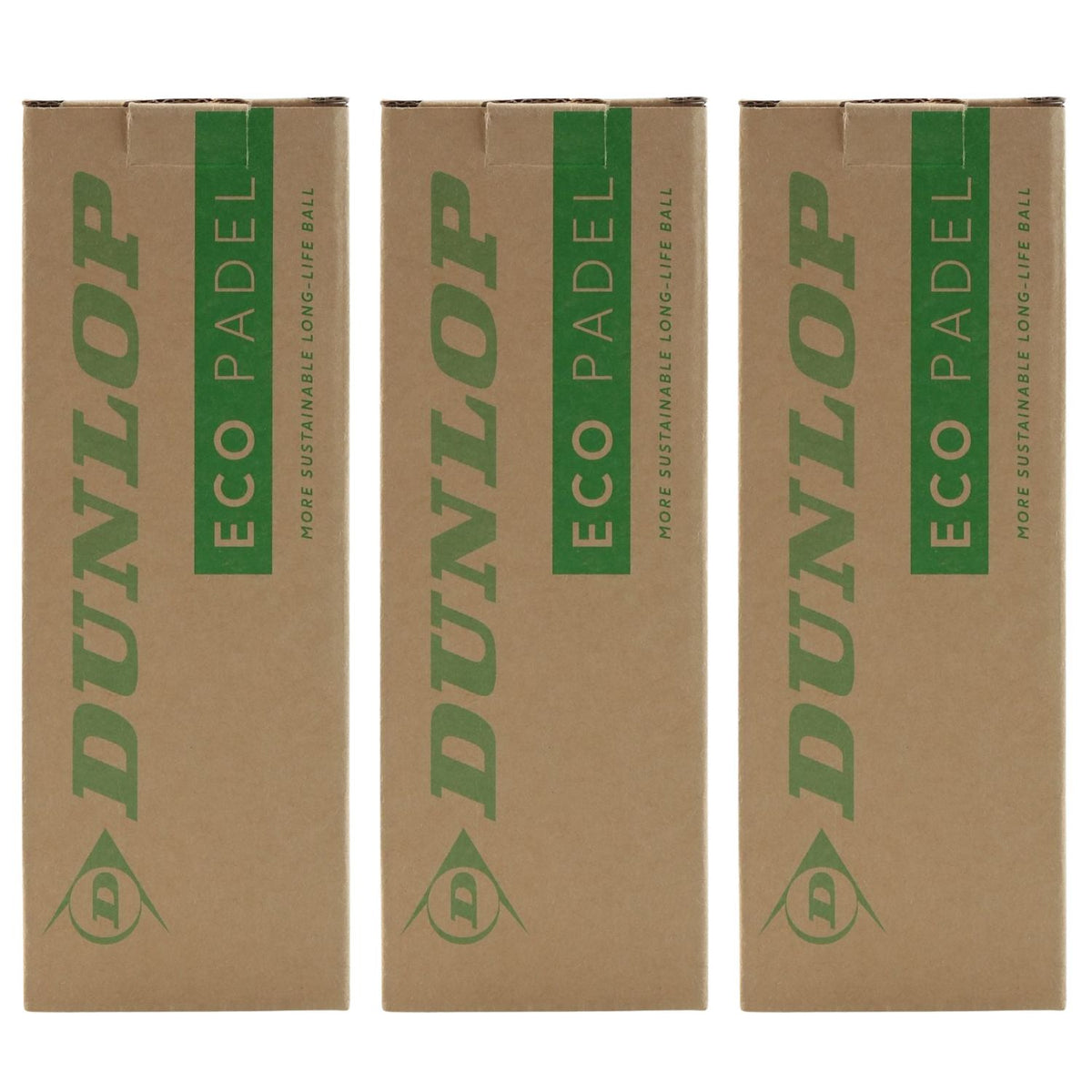Dunlop Eco Padel Balls (3 x 3 pcs.)
