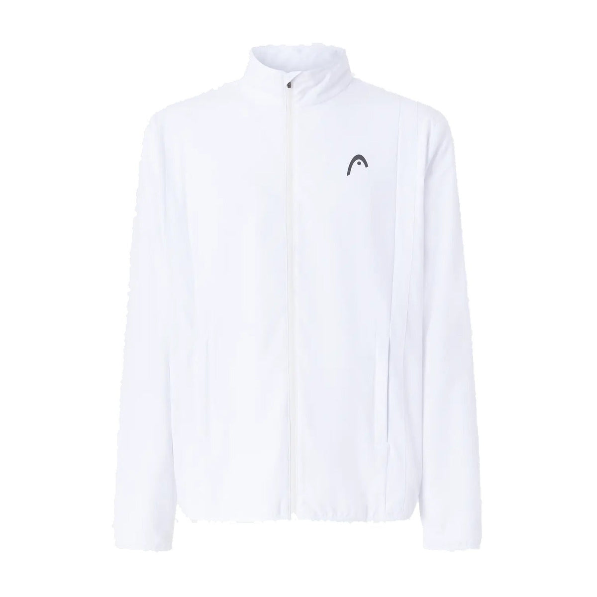Head Club 25 Jacket heren in White - vooraanzicht met volledige rits en steekzakken
