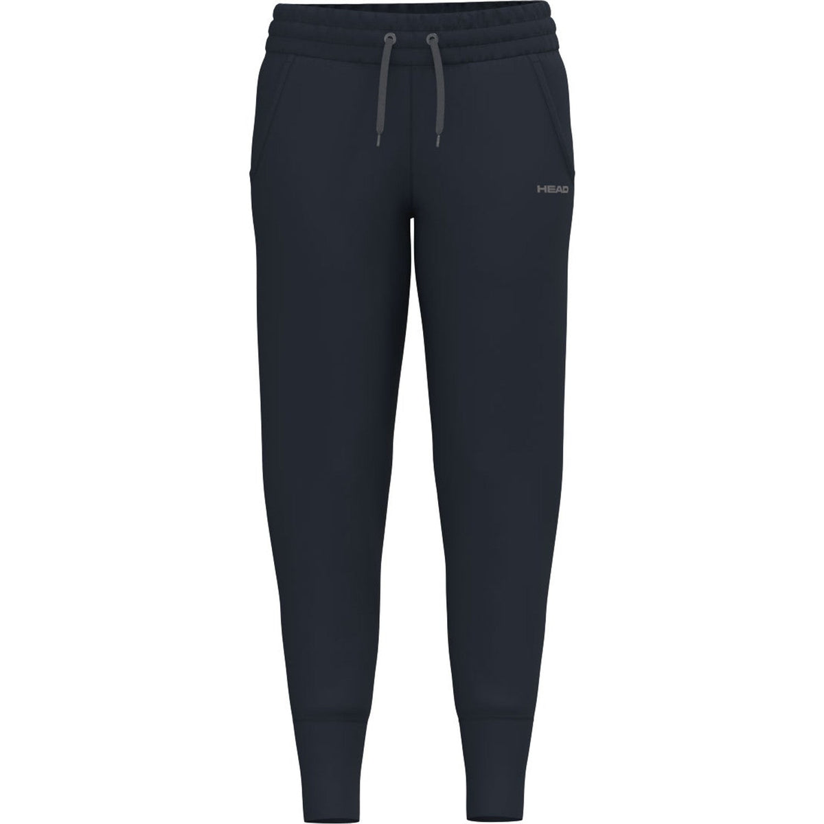 Vooraanzicht van de donkerblauwe Head Club Original Pants W met koord in de taille
