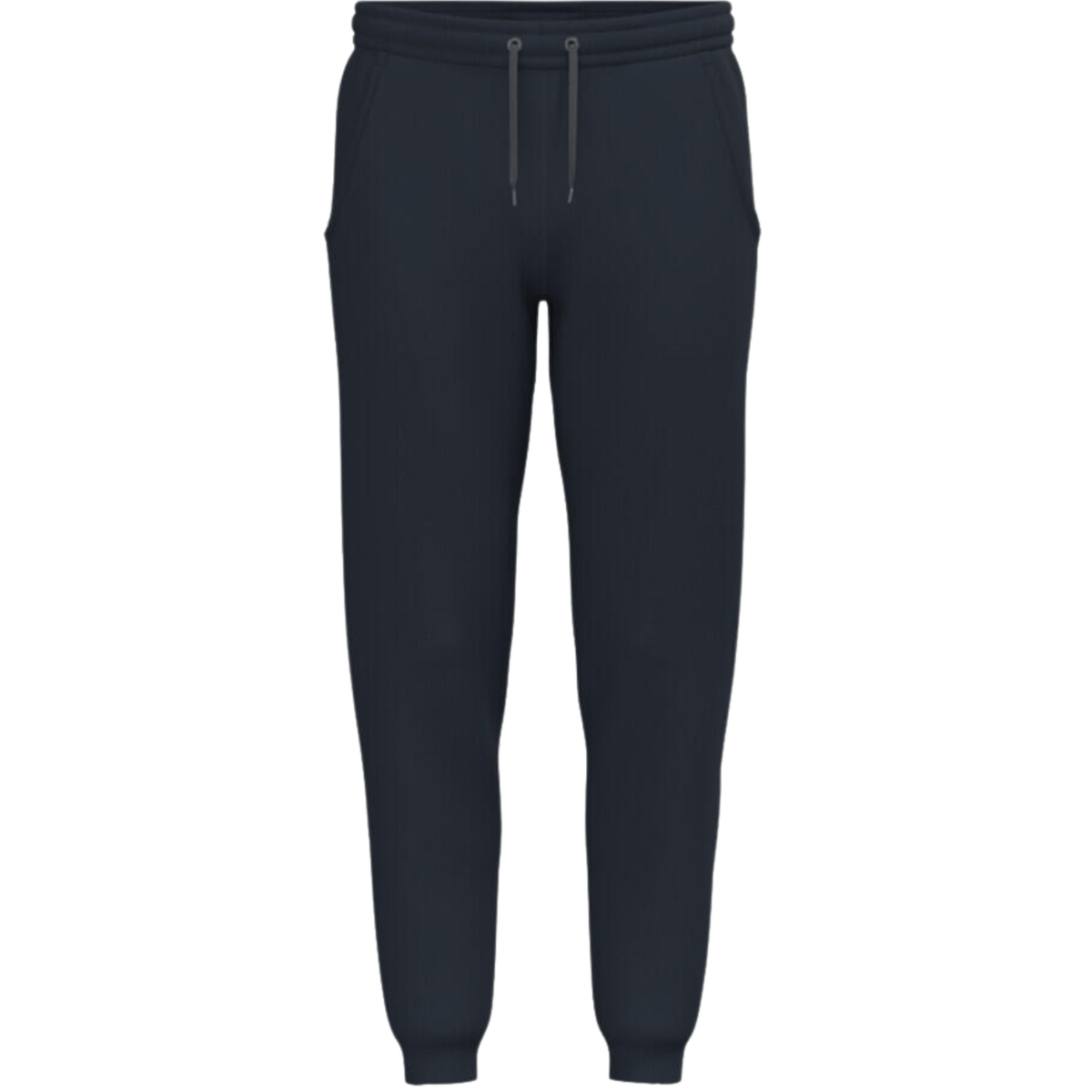 Achterzijde van de donkerblauwe Head Club Original Pants met boorden aan de enkels
