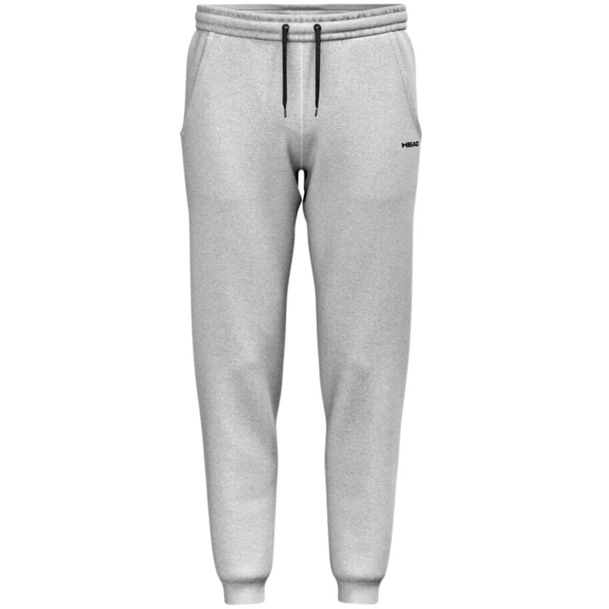 Achterzijde van de grijs gemeleerde Head Club Original Pants met koord in de taille