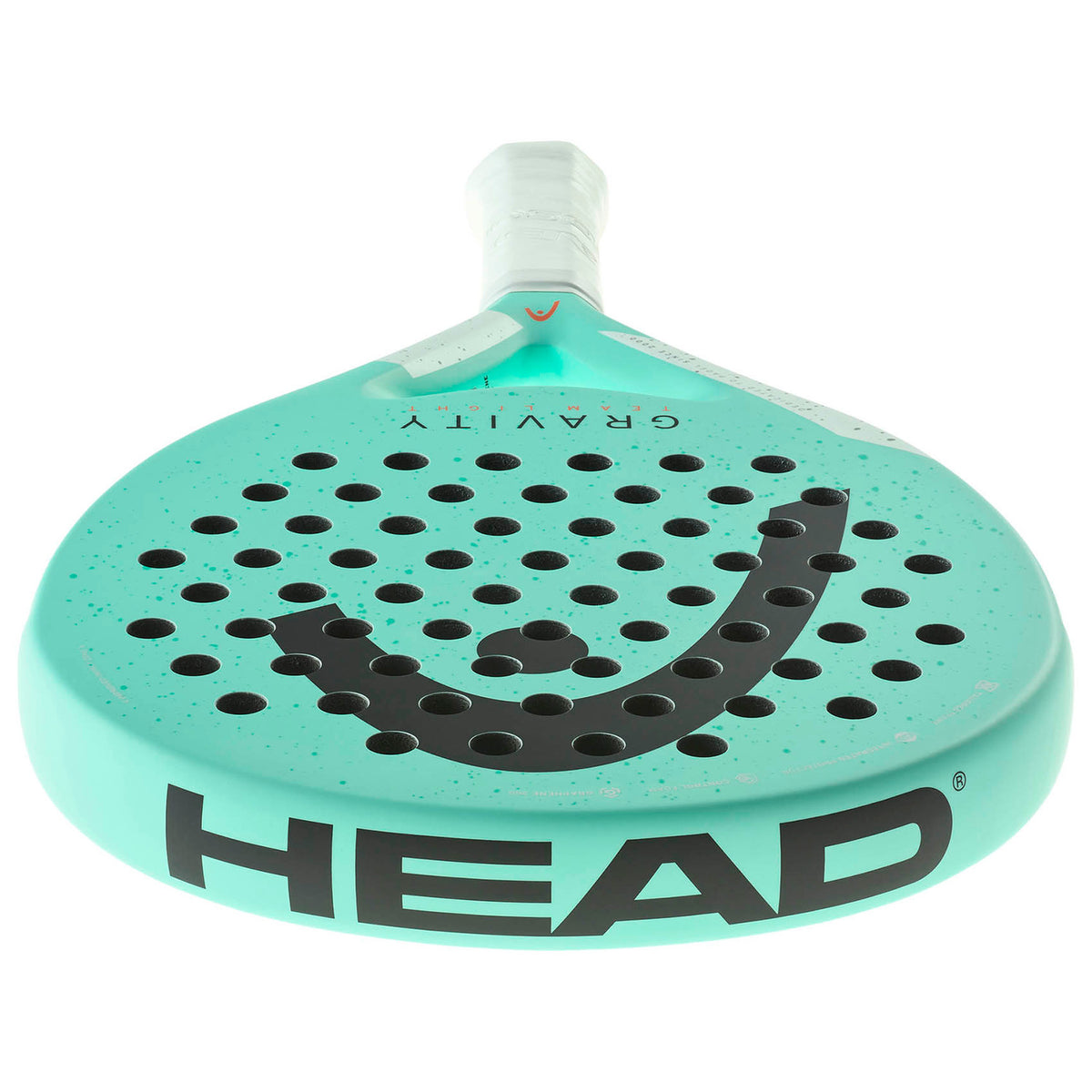 Bovenaanzicht van de Head Gravity Team Light 2024 met HEAD-wordmark