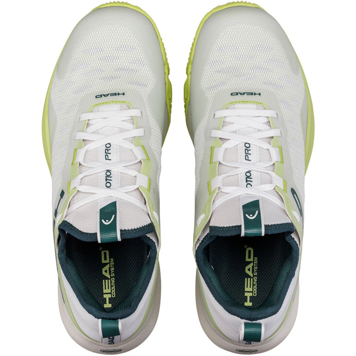 Head Motion Pro Padel White/Green -