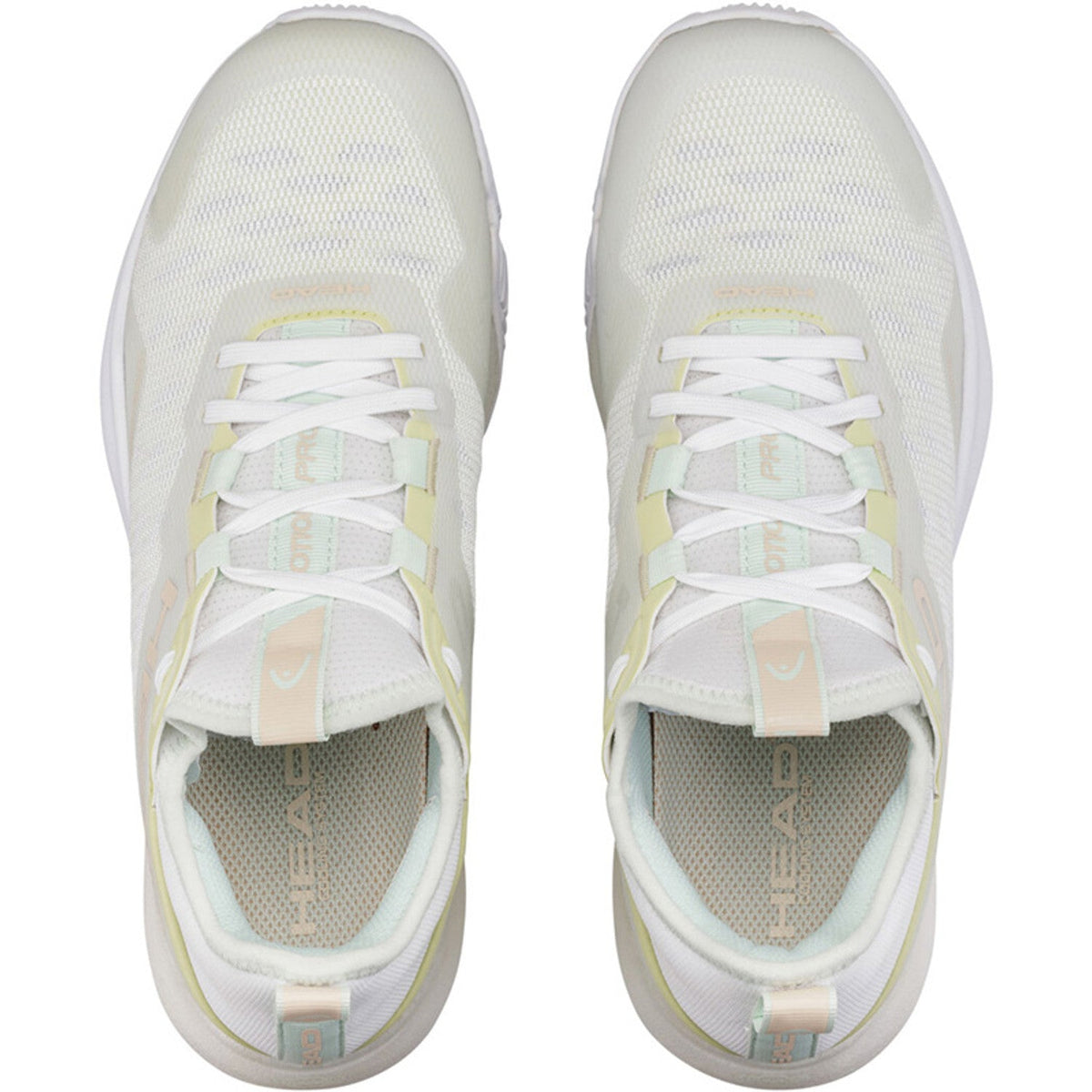 Head Motion Pro Padel Woman White/Green padelschoen dames - productfoto 2