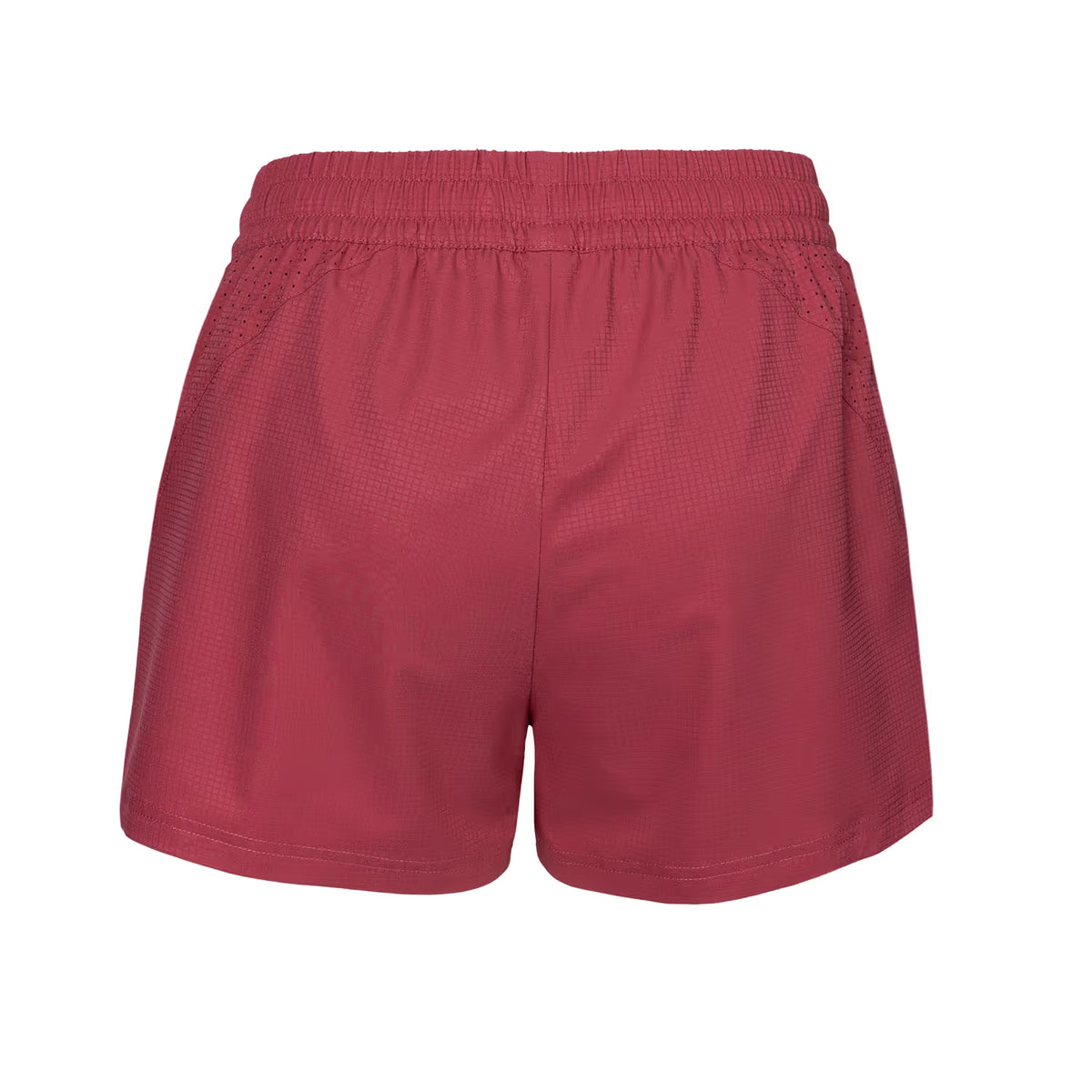Achterzijde van de framboosrode Indian Maharadja Agility short