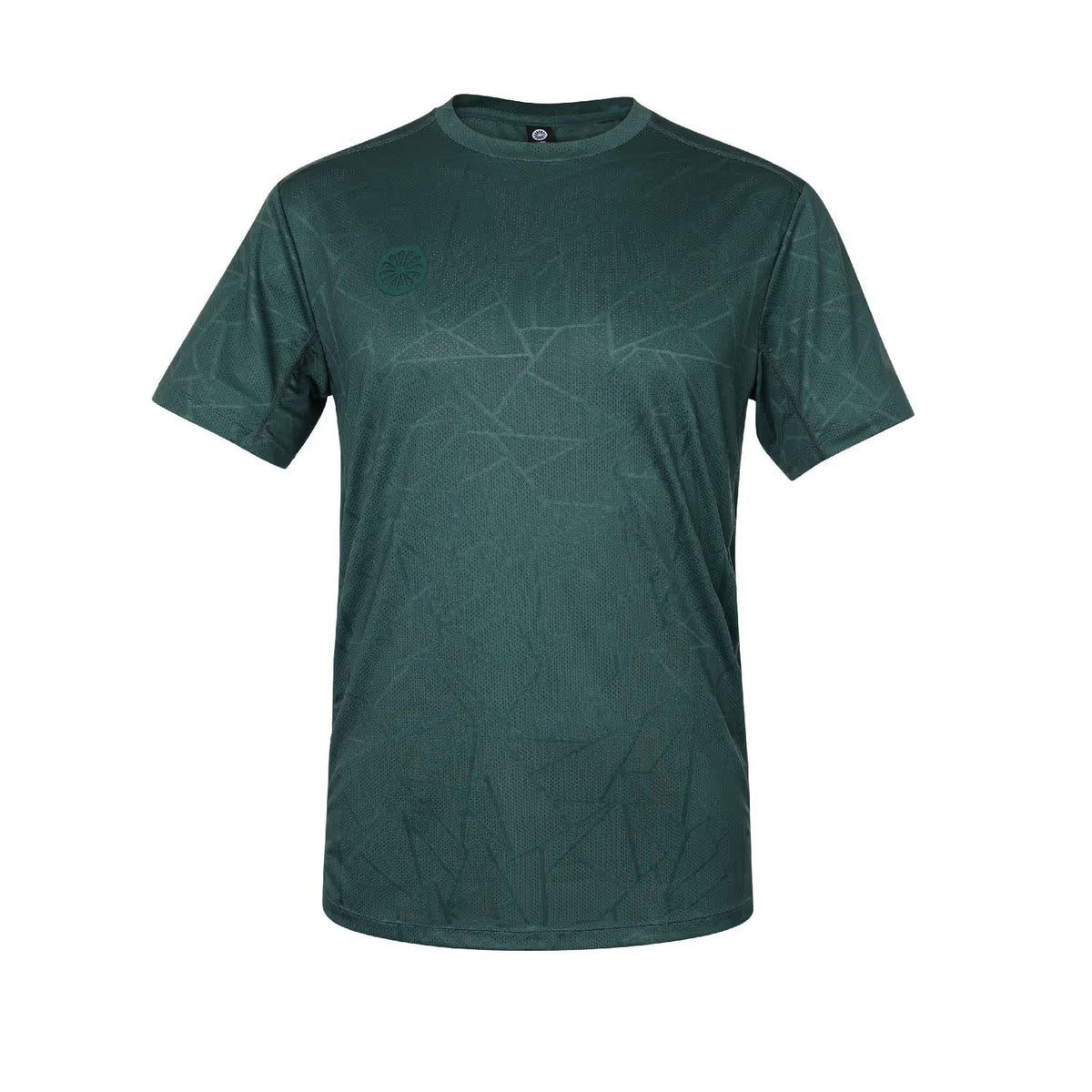 Indian Maharadja Dynamic Tee Hunter Green, vooraanzicht plat gelegd