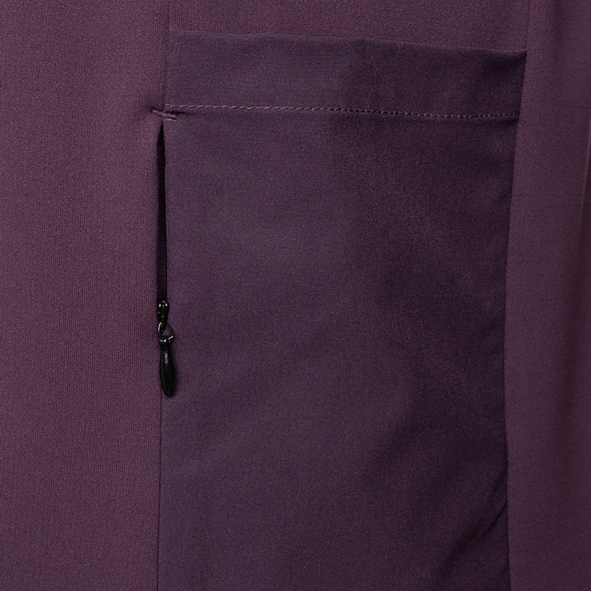 JDH W Hooded Midlayer Plum -