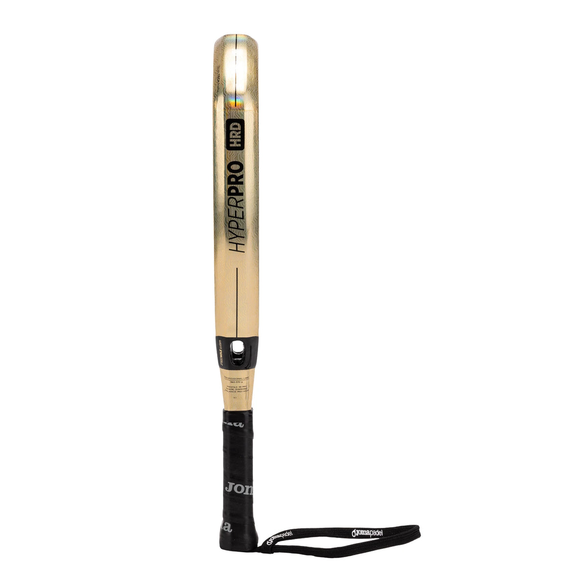 Joma Hyper Pro Hrd 2026 padelracket, zijaanzicht