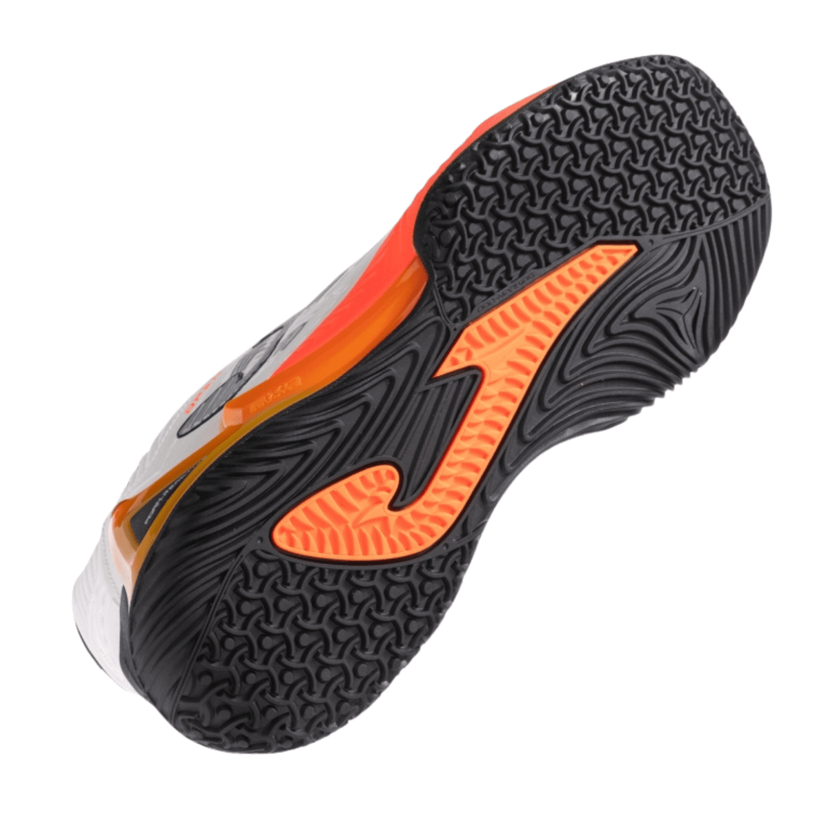 Joma Open Men White Fluorescent Saffron padelschoen heren - Omni buitenzool