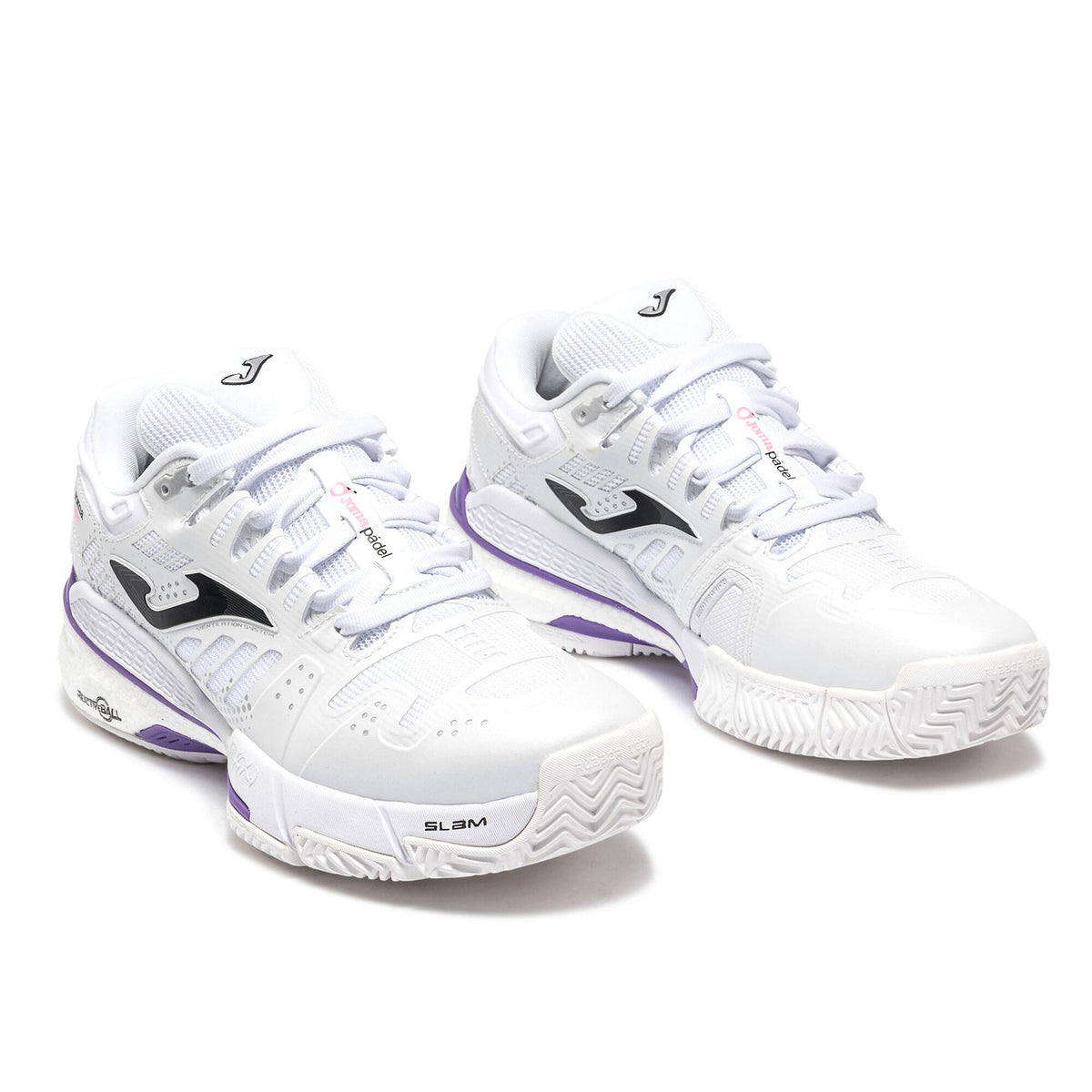 Joma Slam Classic 2026 White Purple Dames paar