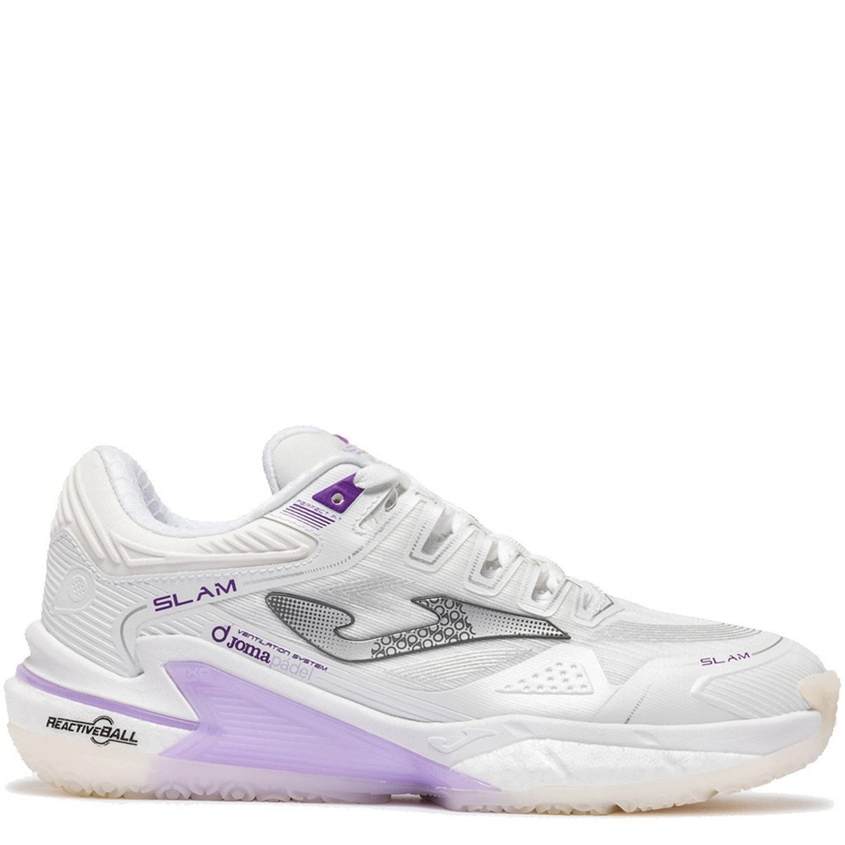 Joma Slam Lady 2026 White padelschoen