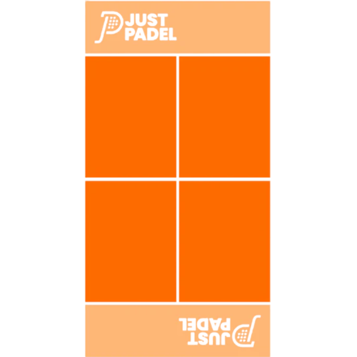 Justpadel Towel Orange -