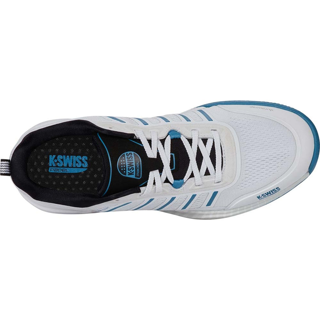 K - Swiss Ultra Court White/Black/Blue -