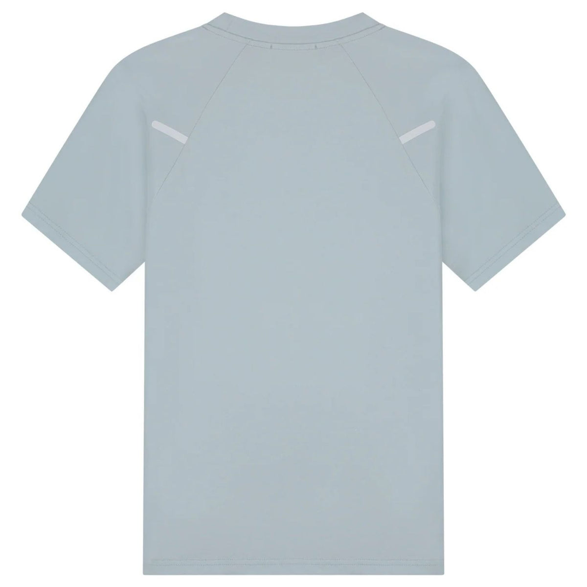 Achterzijde van het lichtblauwgrijze Malelions Sport Counter T-shirt