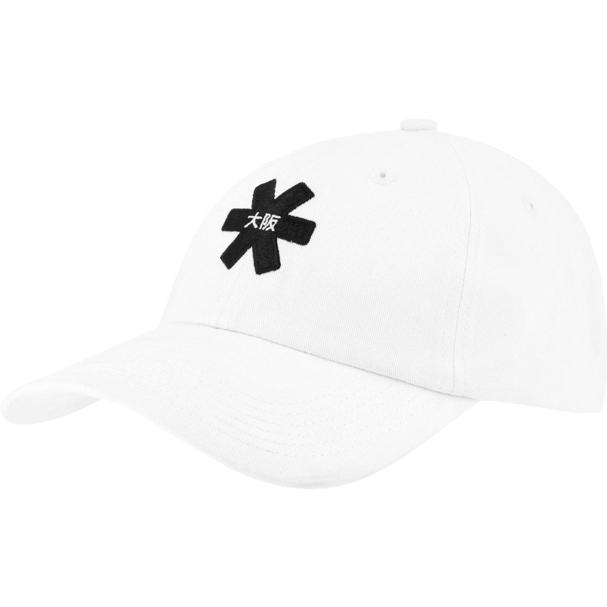 Osaka Cap Twill Black White -