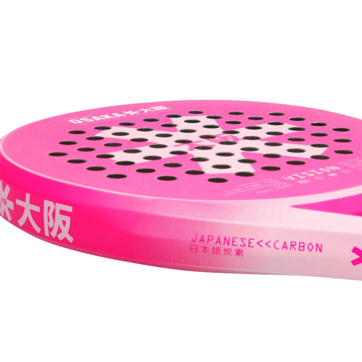 Osaka Vision Control Electric Fuchsia schuin bovenaanzicht met roze framerand