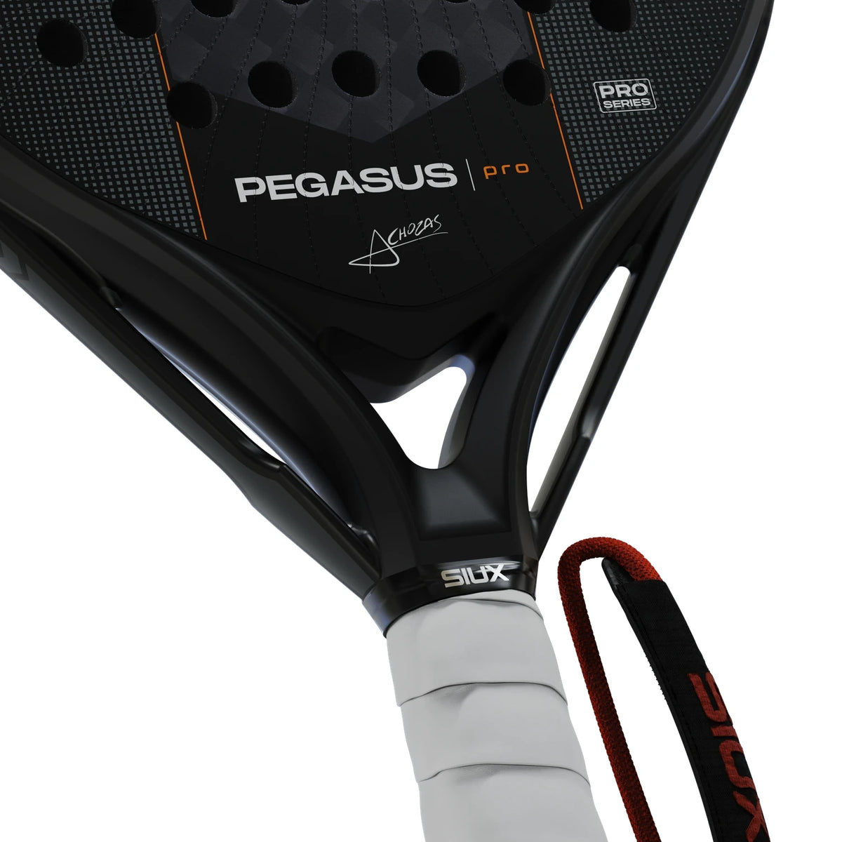 Siux Pegasus Pro 2027 Black padelracket, detail hart