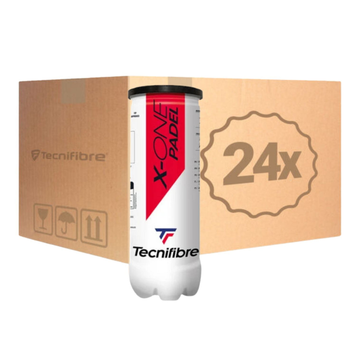 Tecnifibre Padel X - One Balls Box (24x3 st.) -