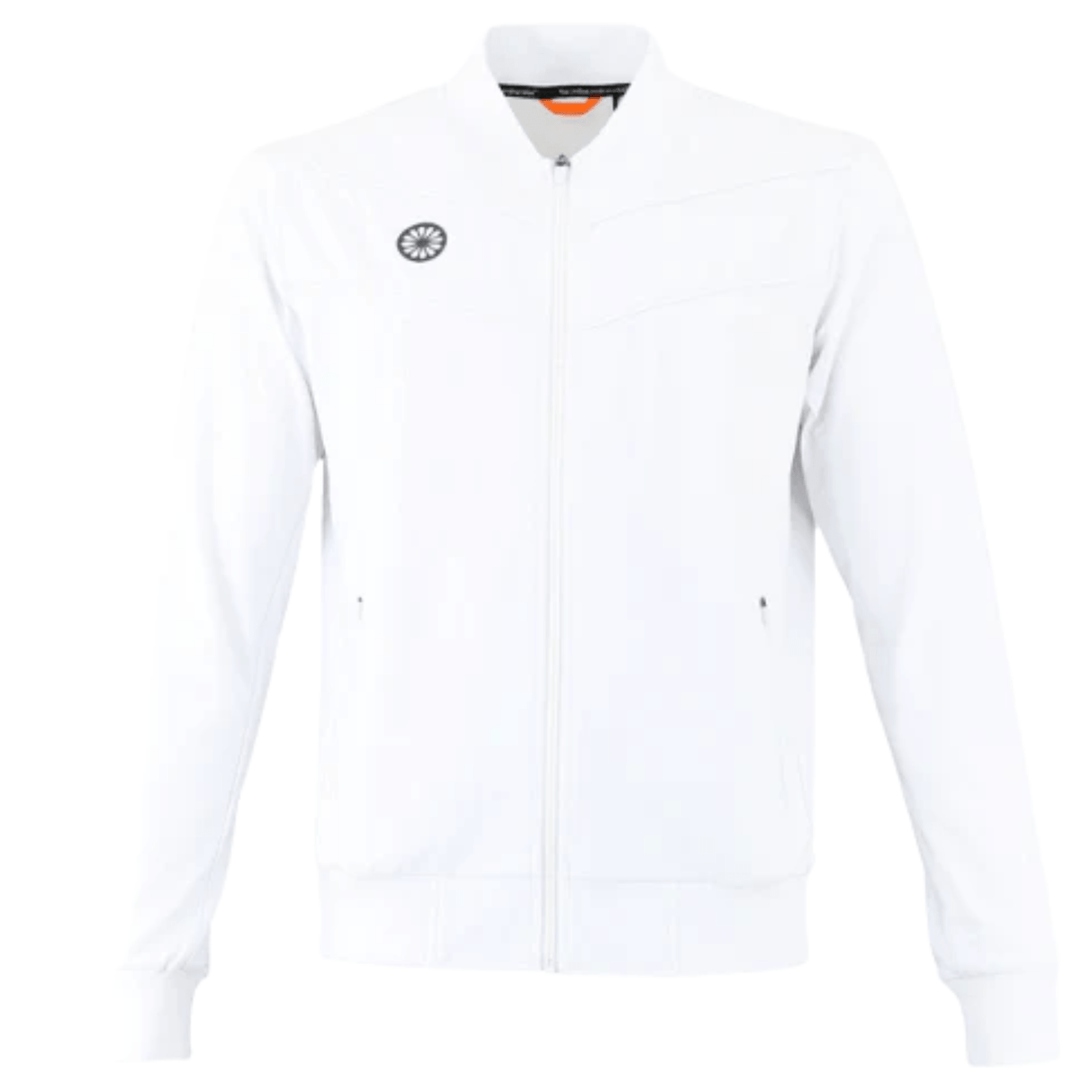 The Indian Maharadja Jacket Baroda Chevron White -