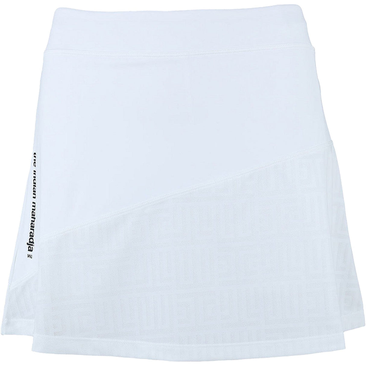 The Indian Maharadja Skirt Kadiri Jacquard White -