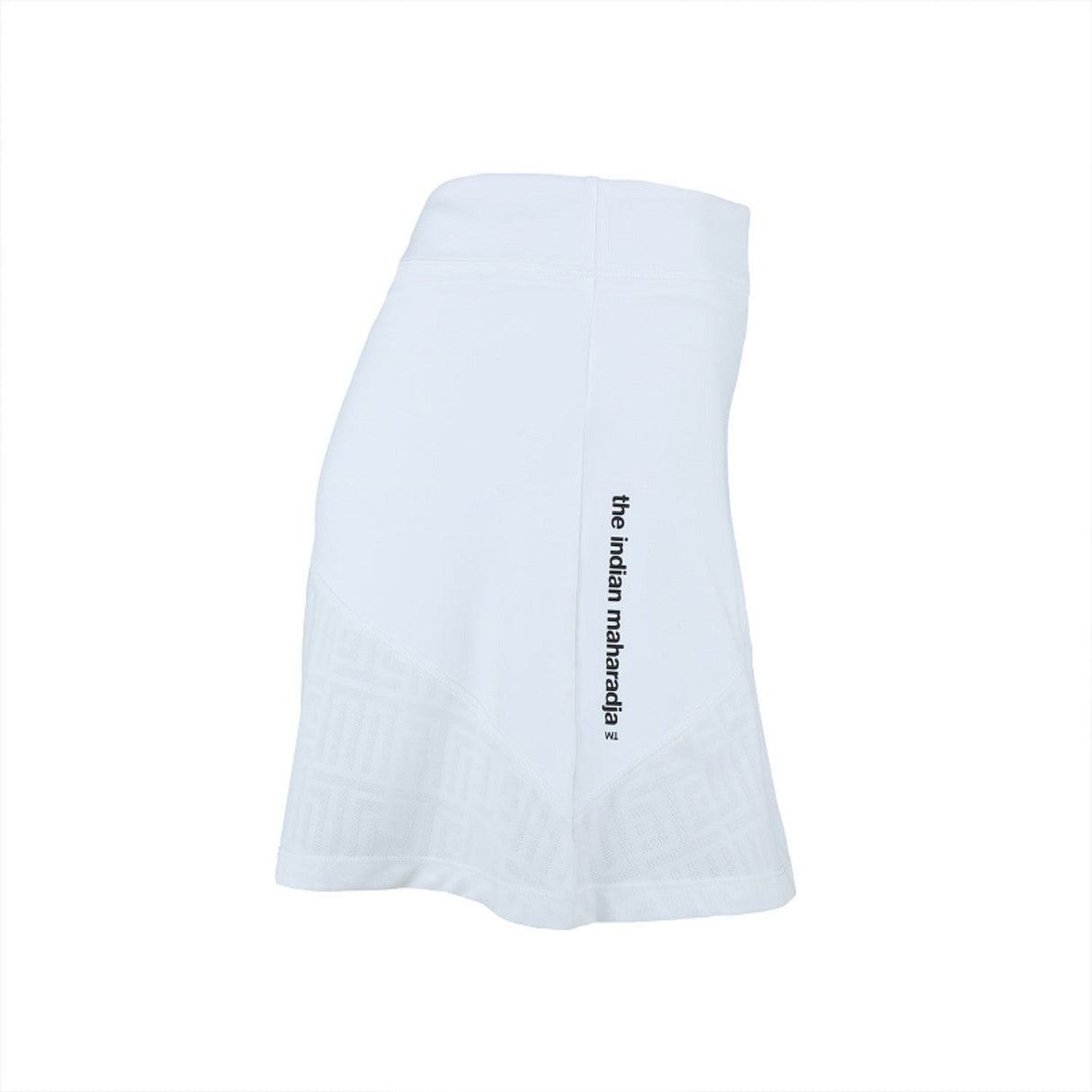 The Indian Maharadja Skirt Kadiri Jacquard White -