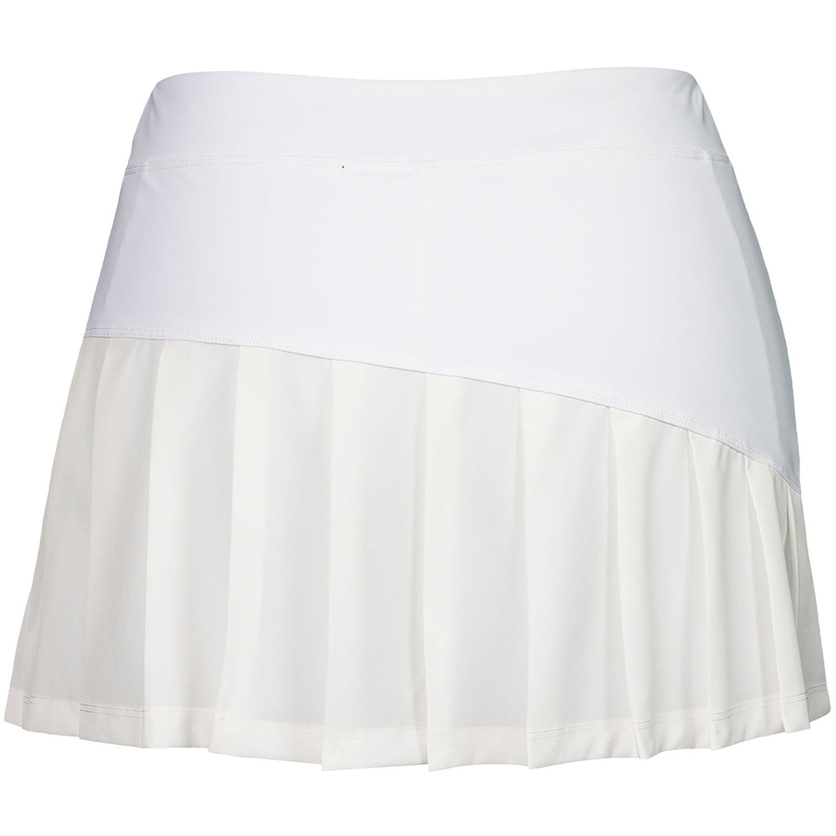 The Indian Maharadja Skirt Pleated White -