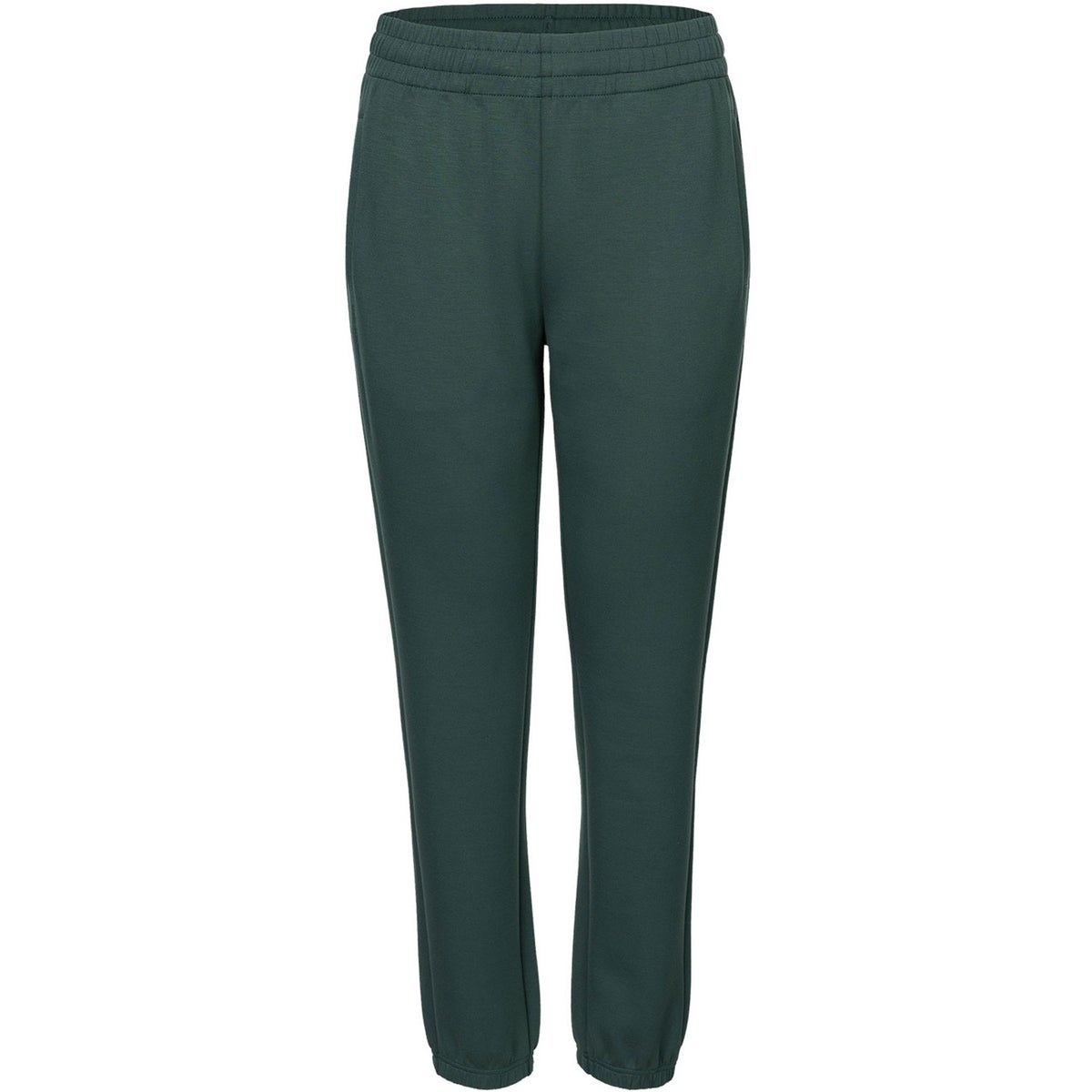 Indian Maharadja Soft Supreme joggingbroek voor dames in donkergroen, vooraanzicht