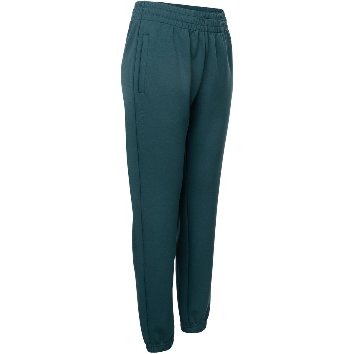 Petrolblauwe Indian Maharadja Soft Supreme broek schuin met steekzak