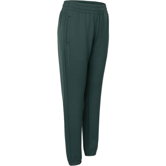 Donkergroene Indian Maharadja Soft Supreme broek schuin met steekzak