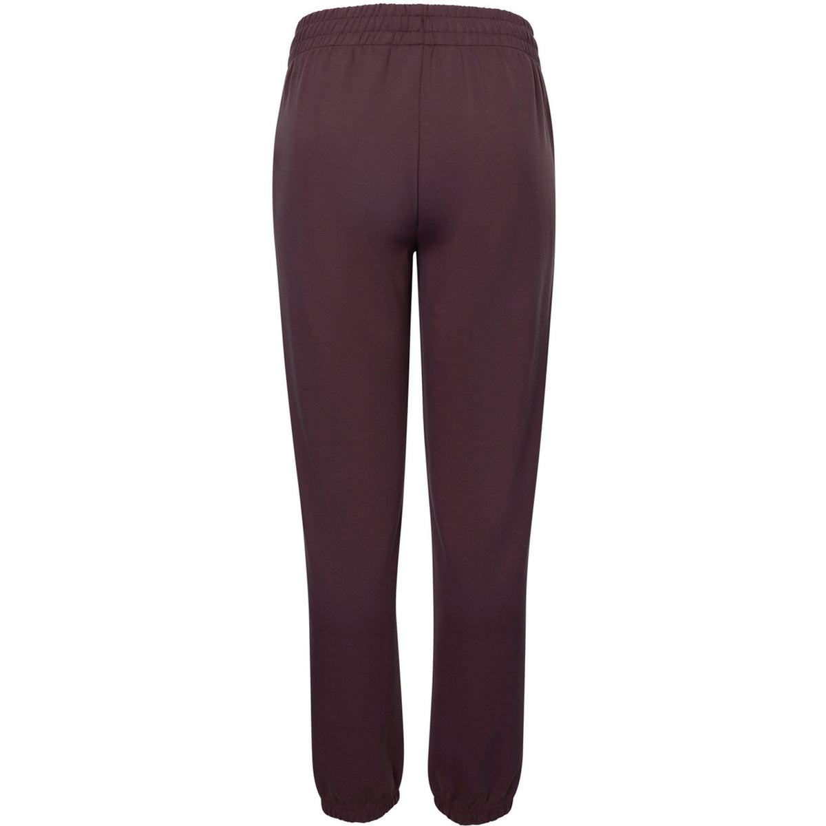 Achteraanzicht van de bordeauxrode Indian Maharadja Soft Supreme broek