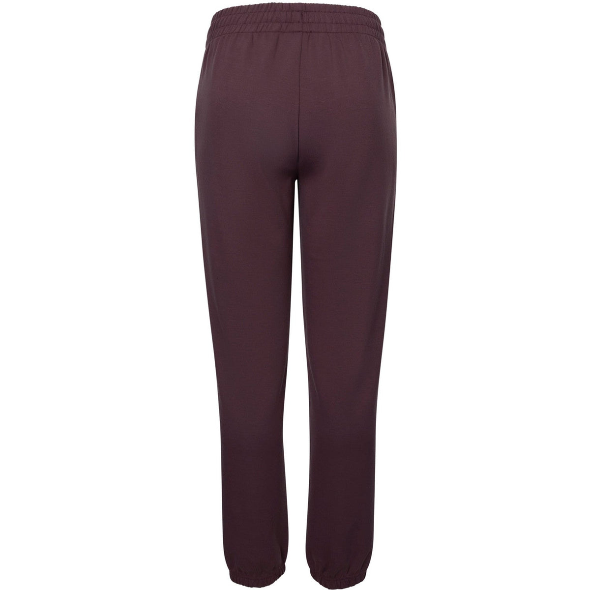 The Indian Maharadja Soft Supreme Trousers in Dark Berry, rear view