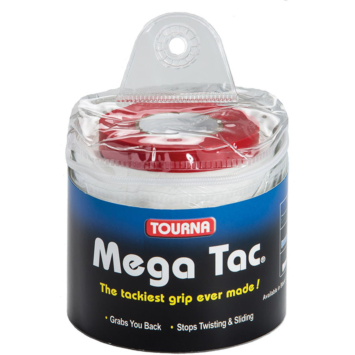 Tourna Overgrips Mega Tac White (30 Pcs) -