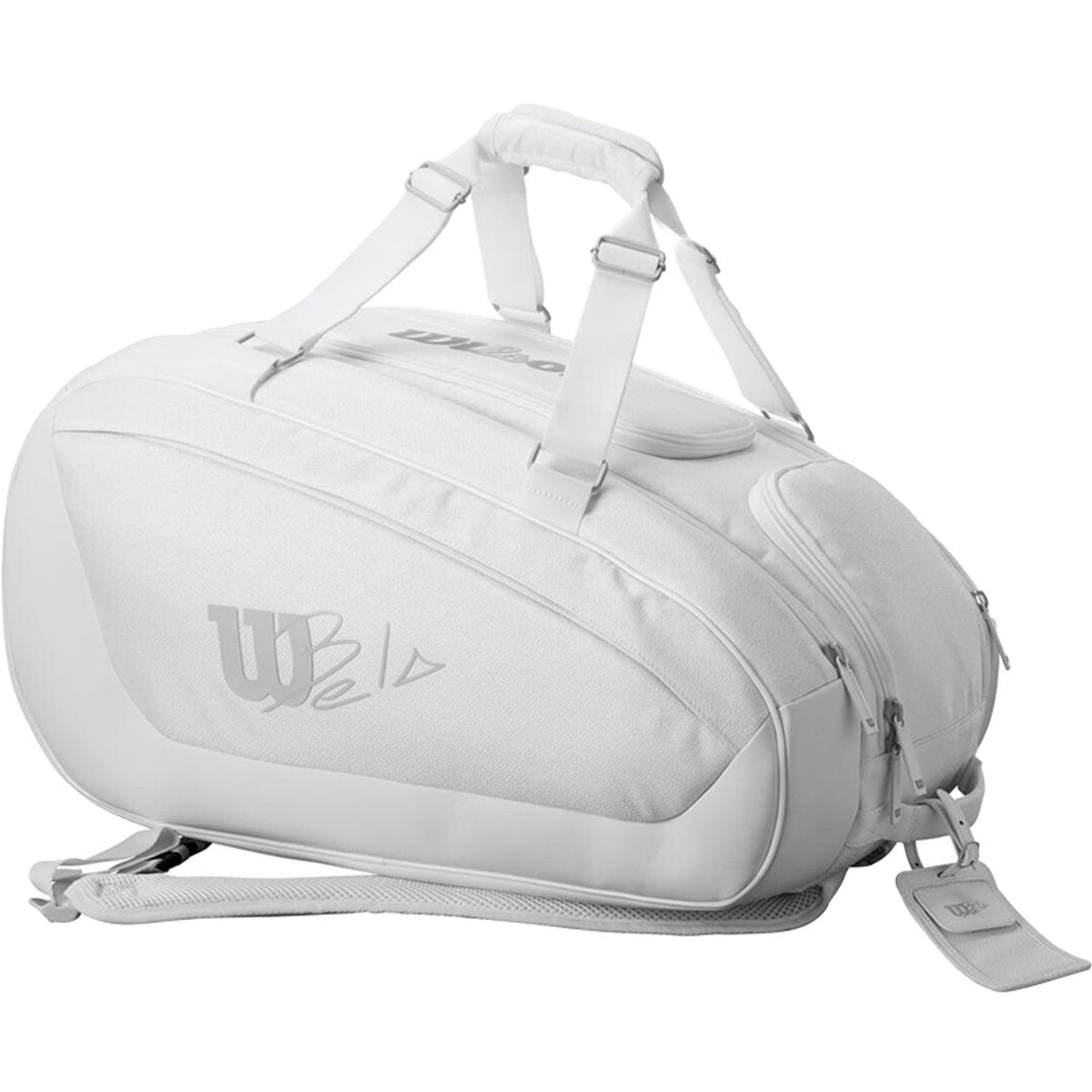 Wilson Bela Super Tour Padel Bag White Bílá