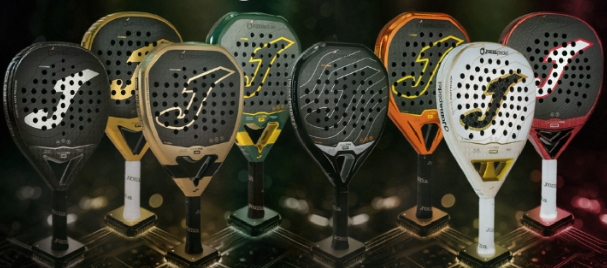 Joma padelrackets collectie 2026