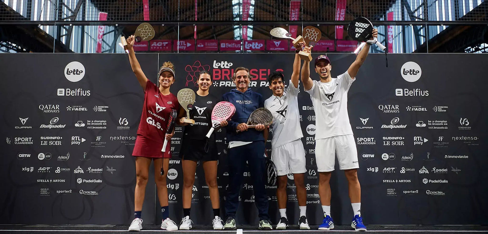 DIT ZIJN DE WINAARS VAN DE PREMIER PADEL P2 IN BRUSSEL ! - Justpadel.com