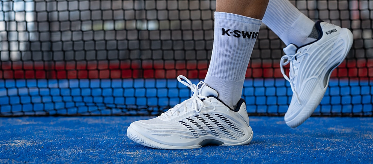 ギンター New K-Swiss padel shoes at Justpadel: which pair is right for you