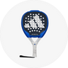 Diamantvormige padelrackets