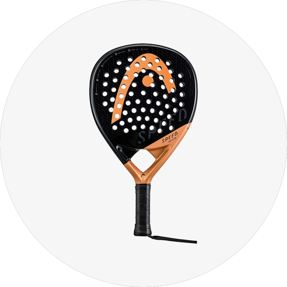 Druppelvormige padelrackets
