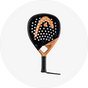 Druppelvormige padelrackets