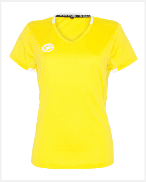 Indian Maharadja Shirt Tech Women Yellow