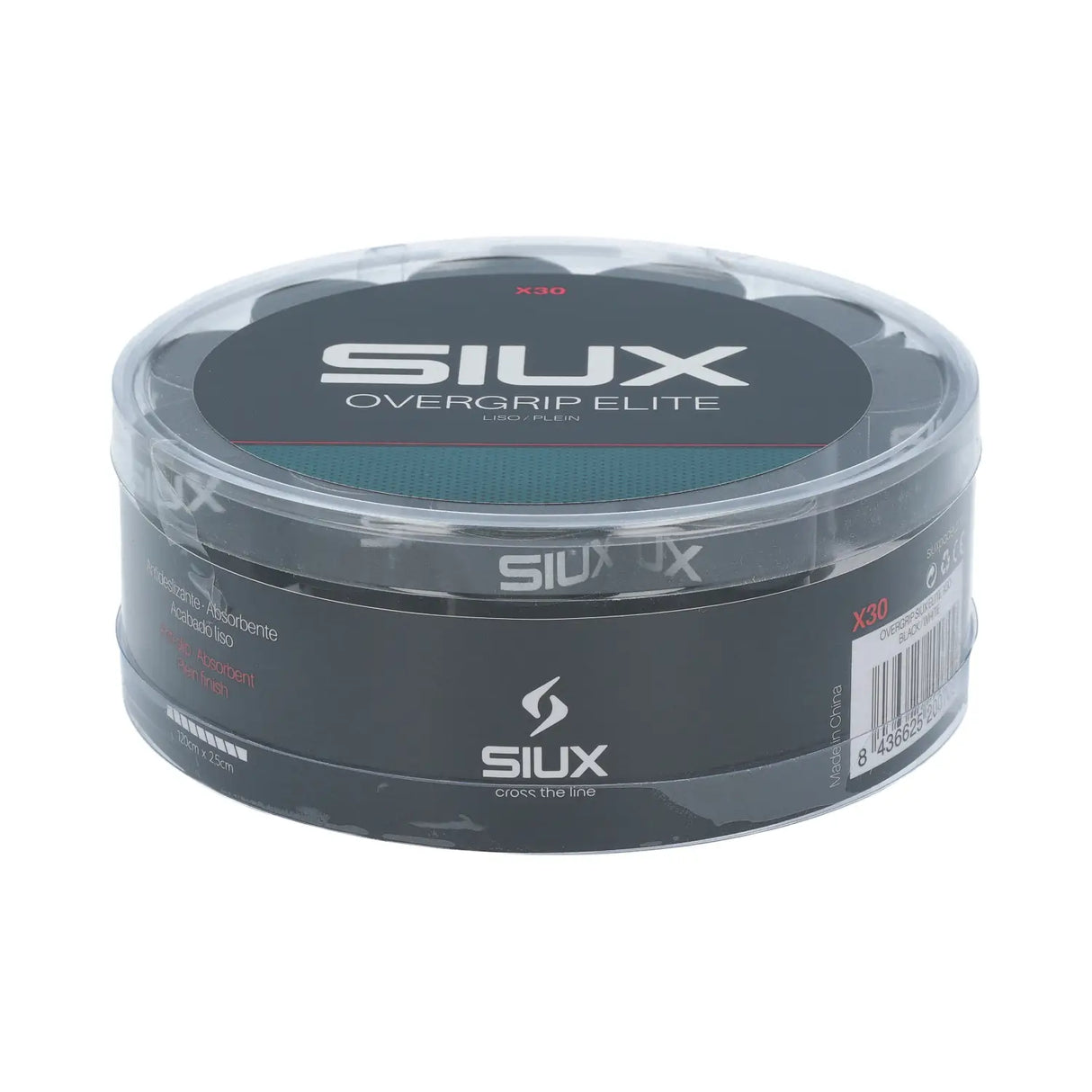 Siux Elite Overgrips X30 White and Black