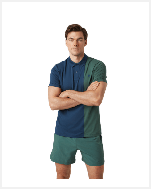 Björn Borg Ace Block Polo Green/Blue