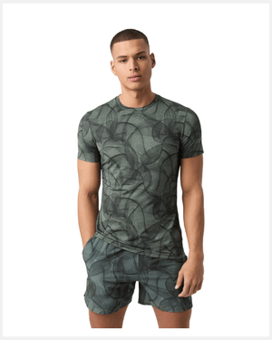 Björn Borg Ace Printed T-Shirt Green