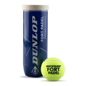 Dunlop Fort Padel Balls (3 st.)