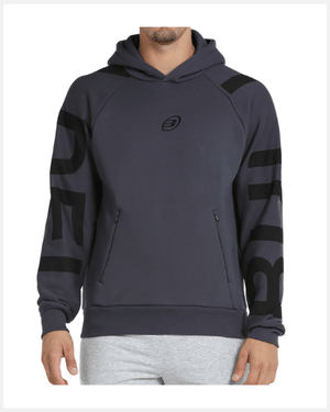 Bullpadel Bande Kapuzenpullover Schwarz