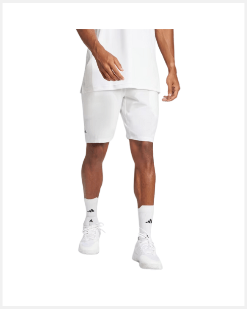 Adidas Club Stretch Shorts White