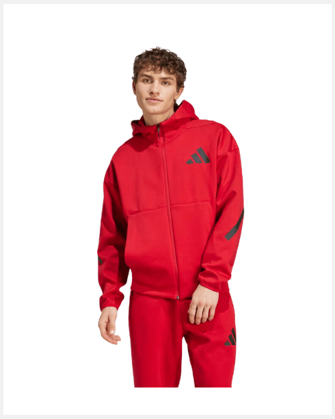 Adidas Zip Hoodie ZNE FZ Red 