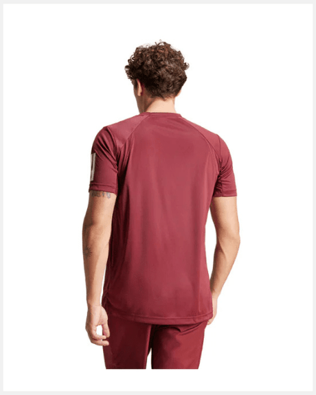 Adidas Club 3-Stripes T-Shirt Burgundy