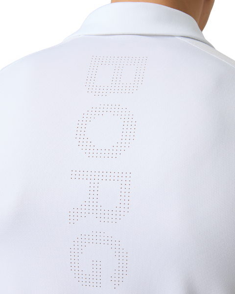 Björn Borg Ace Mesh Panel Polo White