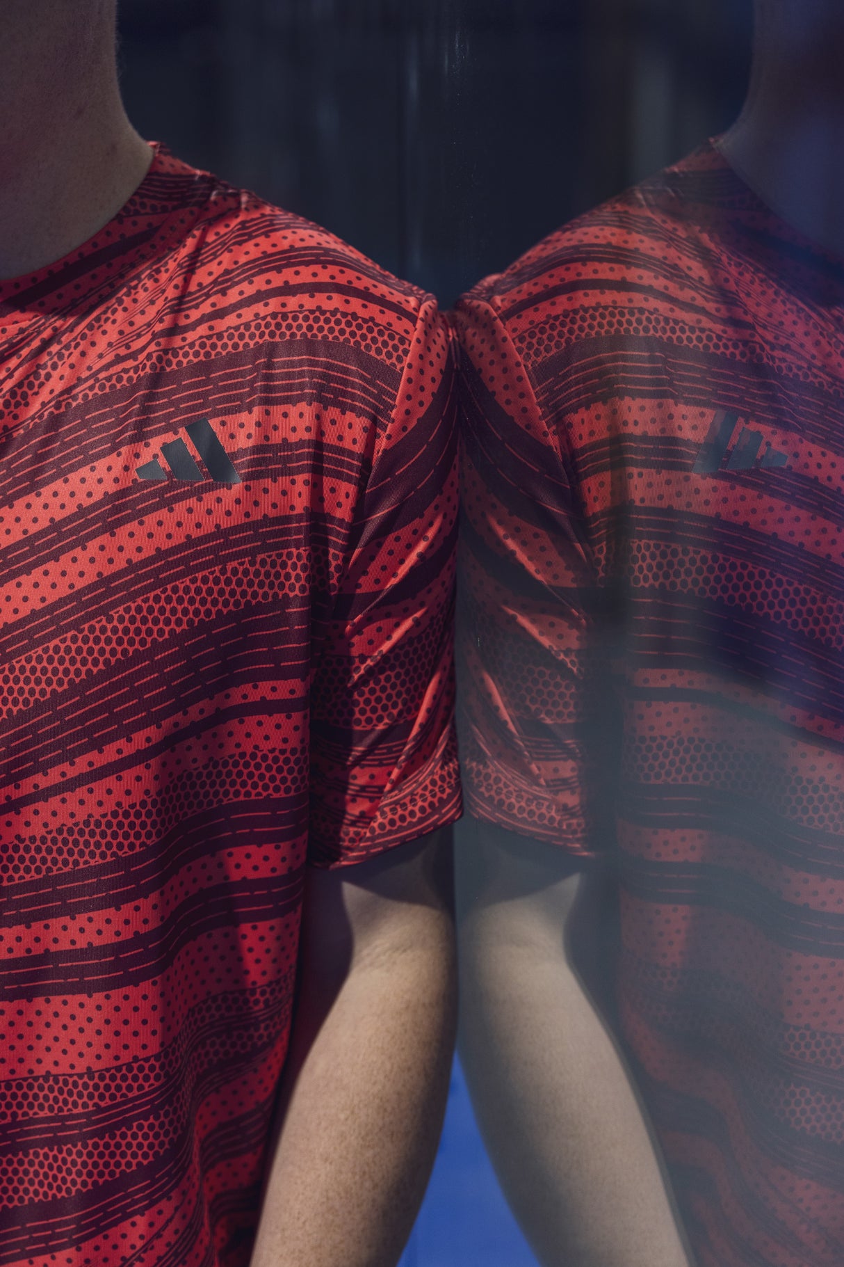 Adidas T-Shirt Club Graphic Red